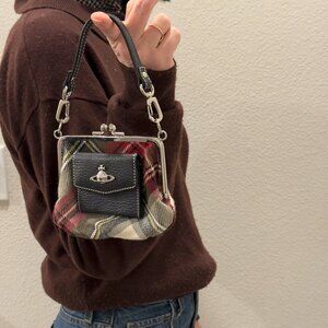 Vivienne Westwood Mini Granny Bag w/ Detachable Chain Crossbody Strap